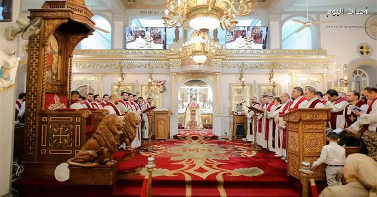 قداس عشية عيد الميلاد في كاتدرائية السيدة العذراء بالزقازيق