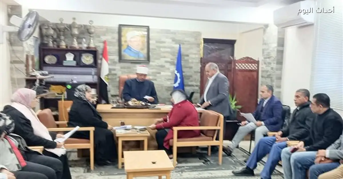 قرعة لاختيار كنترول الشهادتين الابتدائية والإعدادية في السويس الأزهرية