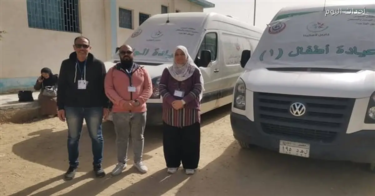 قوافل طبية مجانية في نوادي رياضية بالسويس