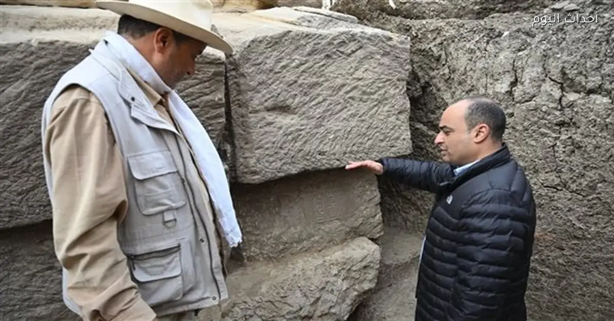 كشف أثري جديد في معبد الرامسيوم بالأقصر