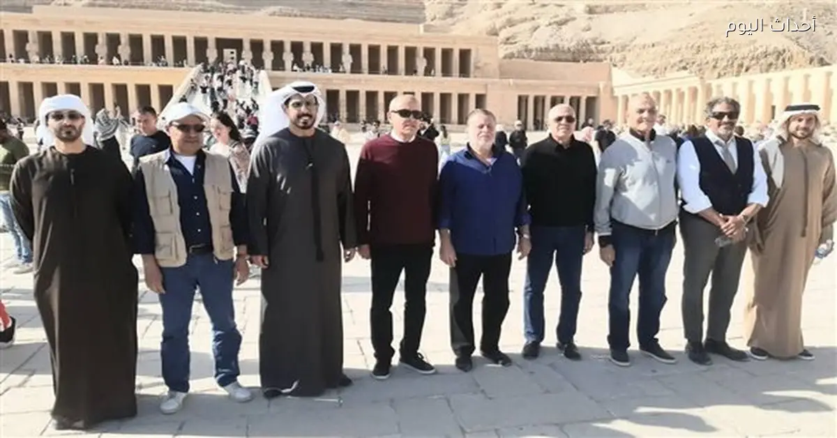 محافظ البنك المركزي يتفقد كنوز الحضارة المصرية بالأقصر