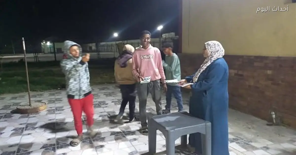 مركز شباب عرب المعمل في السويس ينظم مسابقة كرة السرعة وسط أجواء حماسية