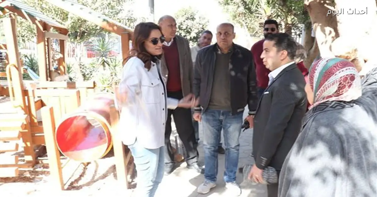 نائب محافظ الجيزة تتفقد حديقة باحثة البادية لتحويلها لمركز ثقافي