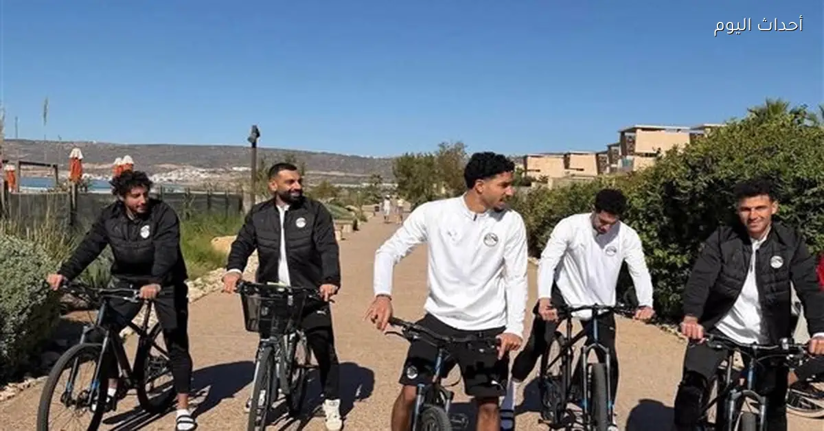 نجوم المنتخب يتجاوزون الضغوط بدراجاتهم قبل مواجهة كوت ديفوار