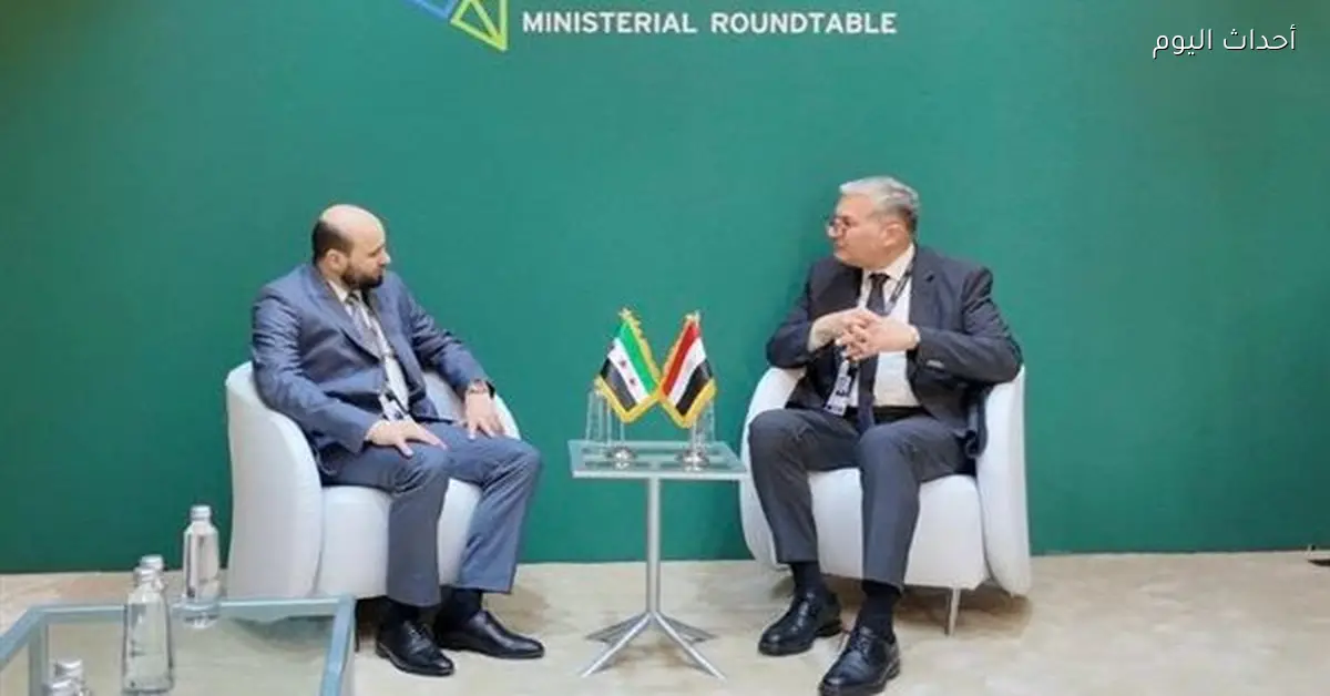 وزير البترول المصري يبحث سبل التعاون مع نظيره السوري