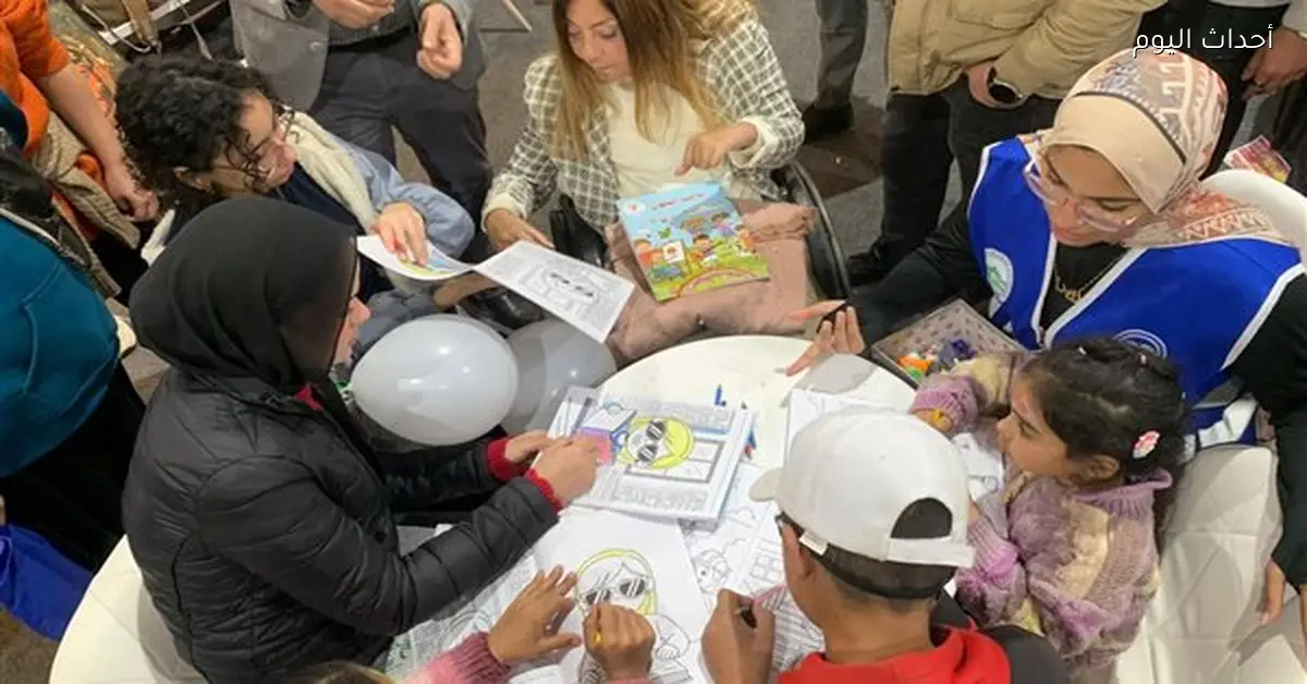 إقبال كبير على جناح القومي لذوي الإعاقة في المعرض