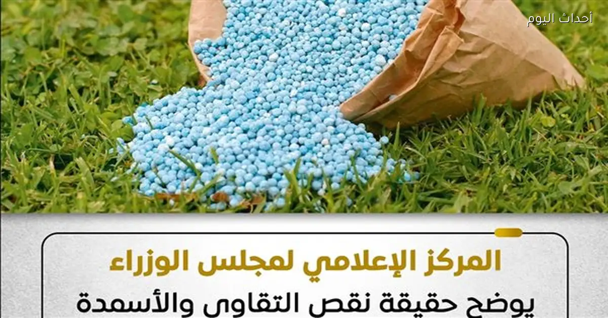 الإعلامي للوزراء يكشف تفاصيل نقص التقاوي والأسمدة لزراعة القمح