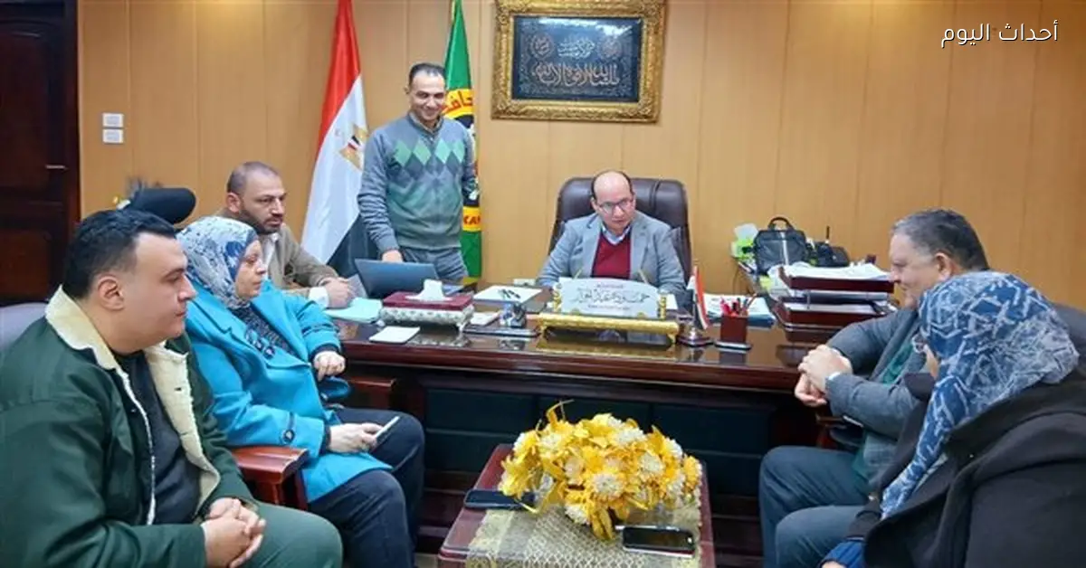 اجتماع لوكيل صحة الدقهلية لمناقشة الخطة العاجلة