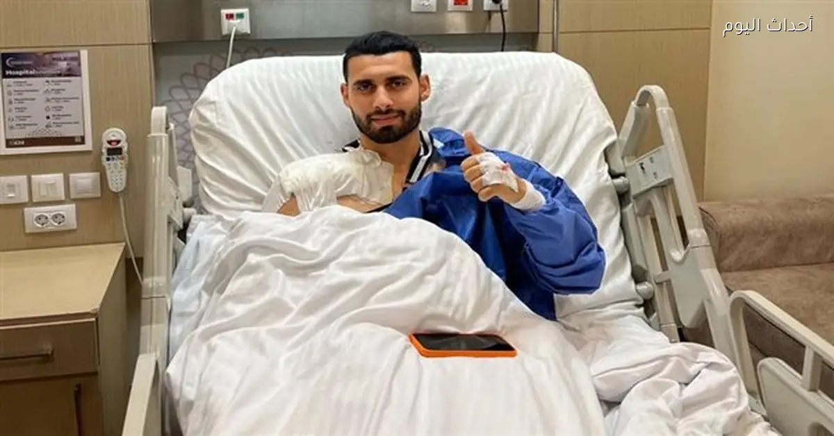 باهر المحمدي يجري جراحة ناجحة بعد إصابته أمام الزمالك