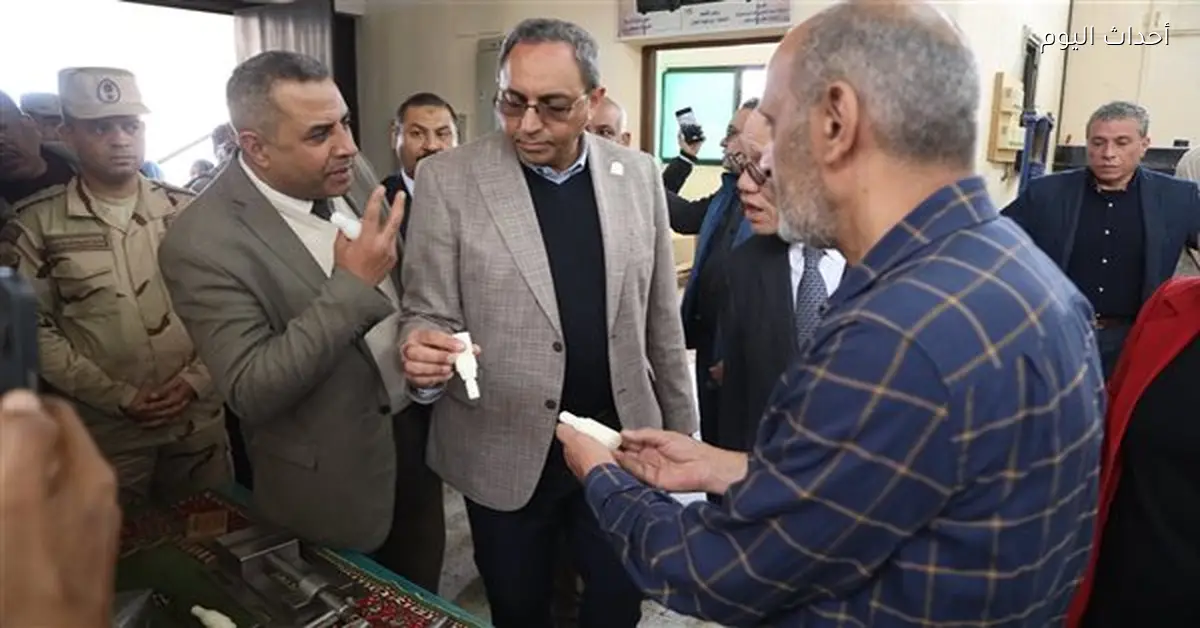 محافظ قنا يلتقي سفيرة الاتحاد الأوروبي في مصنع قوص للمخلفات الصلبة