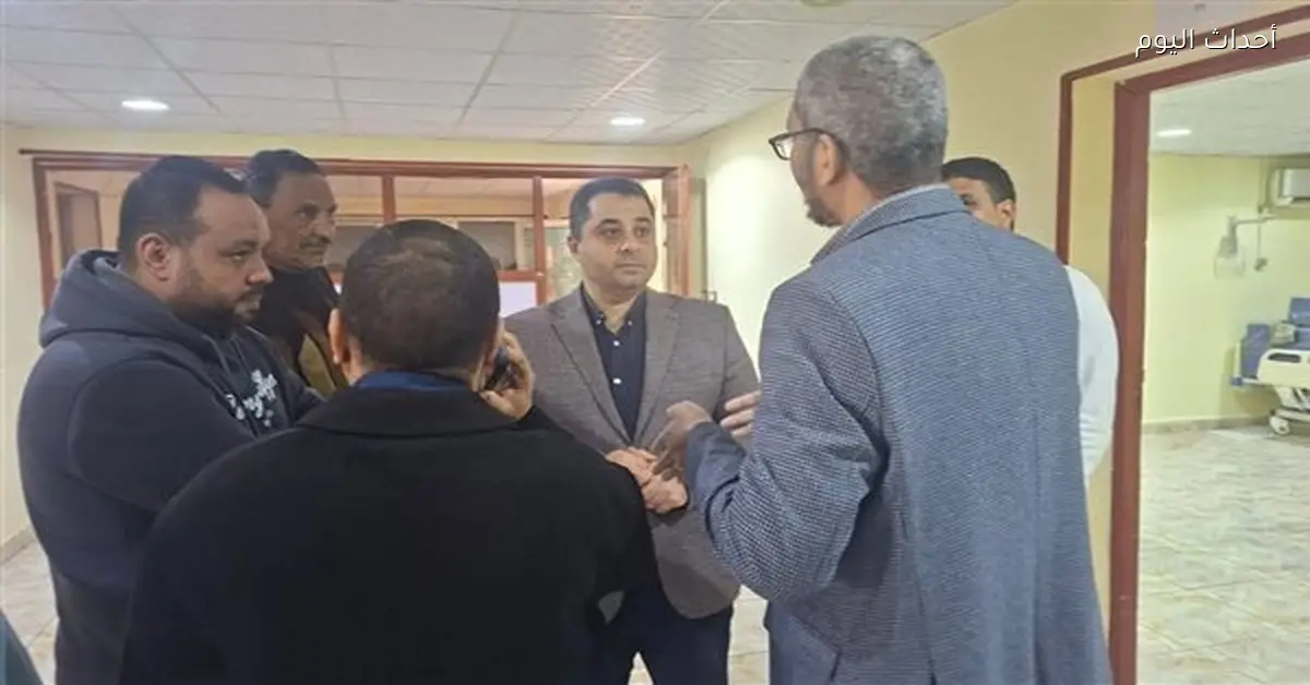 مدير إدارة نقادة الصحية بقنا يتفقد الوحدات الصحية