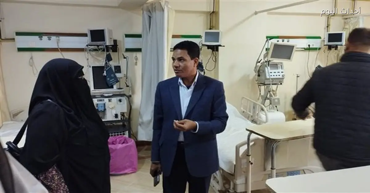 وكيل صحة الأقصر يتفقد مستشفى القرنة ويطلق قافلة طبية مجانية