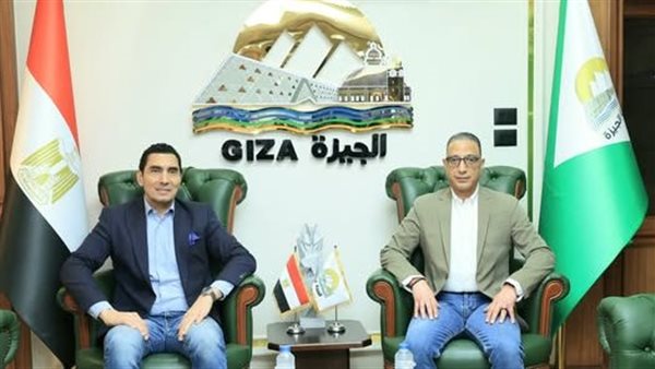 محافظ الجيزة يستقبل وزير الشباب لزيارة المنشآت الرياضية