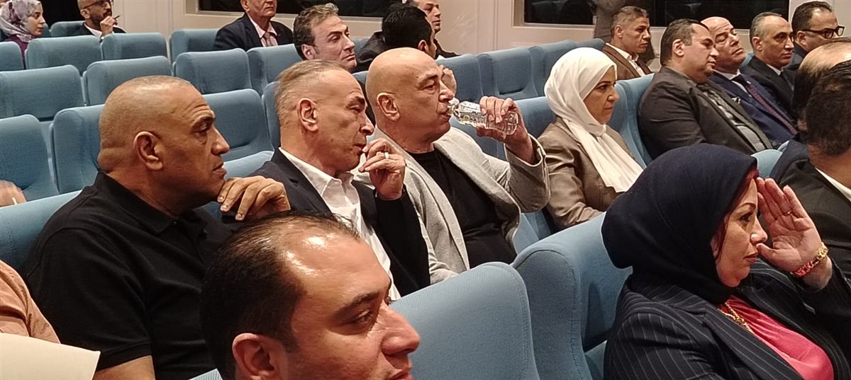 جانب من حضور حسام وإبراهيم حسن