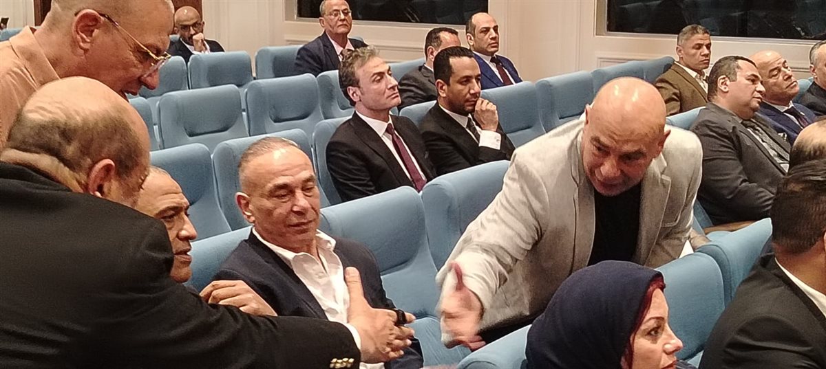 جانب من حضور حسام وإبراهيم حسن