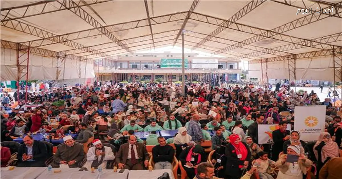 طلاب جامعة الأزهر الوافدون يدعمون 1000 طفل يتيم