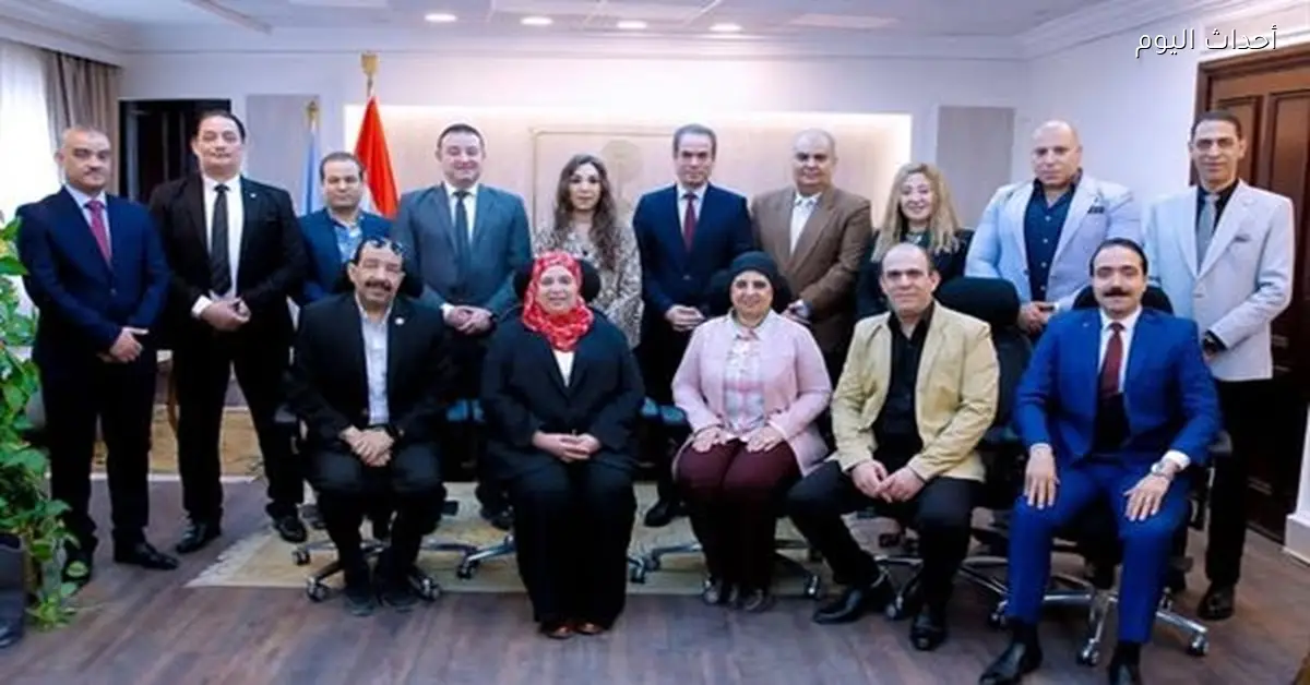 المسلماني يستقبل خريجي دورة مفيد فوزي بأكاديمية ماسبيرو