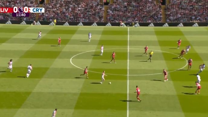 Liverpool vs Crystal Palace live