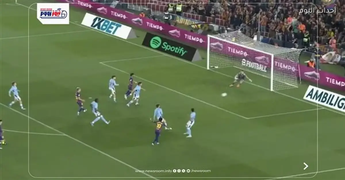 أهداف وملخص الشوط الأول لمباراة برشلونة وسيلتا فيجو في الدوري الإسباني 2025-26
