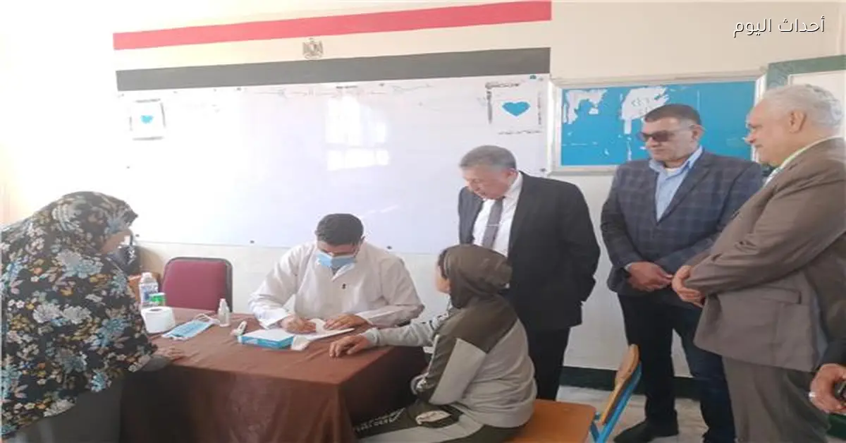 انطلاق الكشف السمعي لطلاب الابتدائية في بندر دمنهور بحضور وكيل تعليم البحيرة