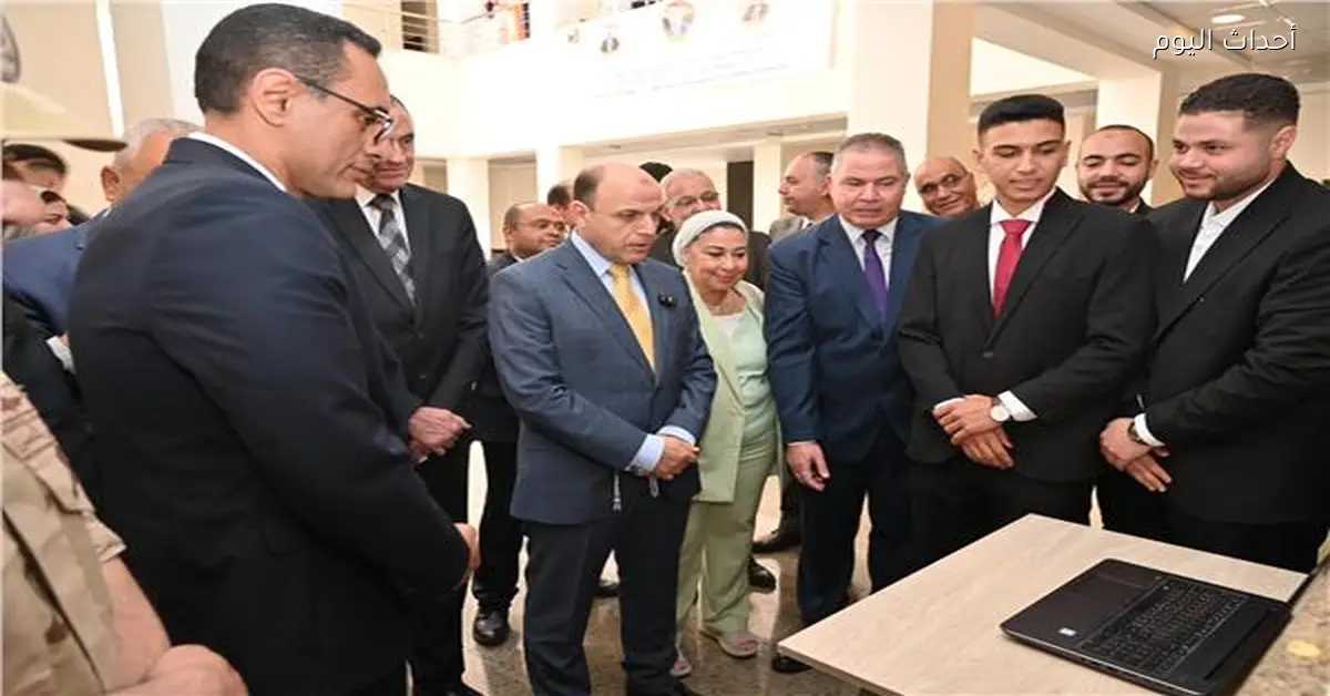انطلاق الملتقى التوظيفي والمعرض السنوي بجامعة سمنود التكنولوجية