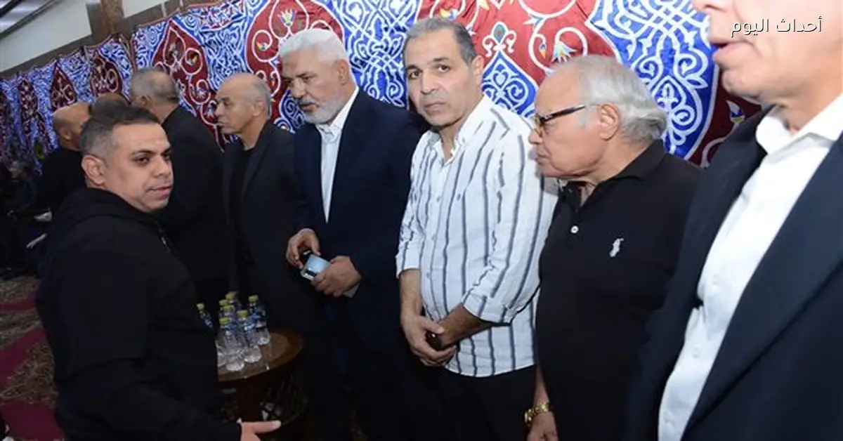 تامر عبد الحميد نجم الزمالك ومنتخب مصر يتلقى خبر وفاة مفجع
