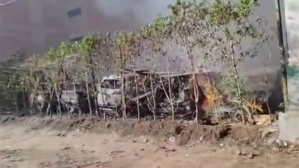 حريق الغشام ناتج عن مشاجرة بين لاجئين وعامل