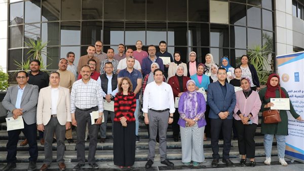 ختام برنامج تدريبي لتطوير صيانة مشروعات بني سويف