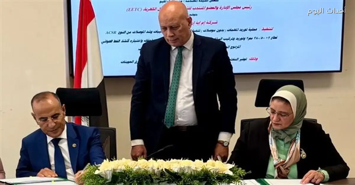 شركة الكهرباء تتعاقد لتوفير الكهرباء للأراضي الجديدة شرق العوينات