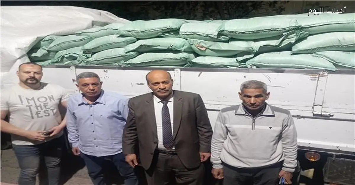 ضبط 9 أطنان من الدقيق المدعم في محافظة الغربية