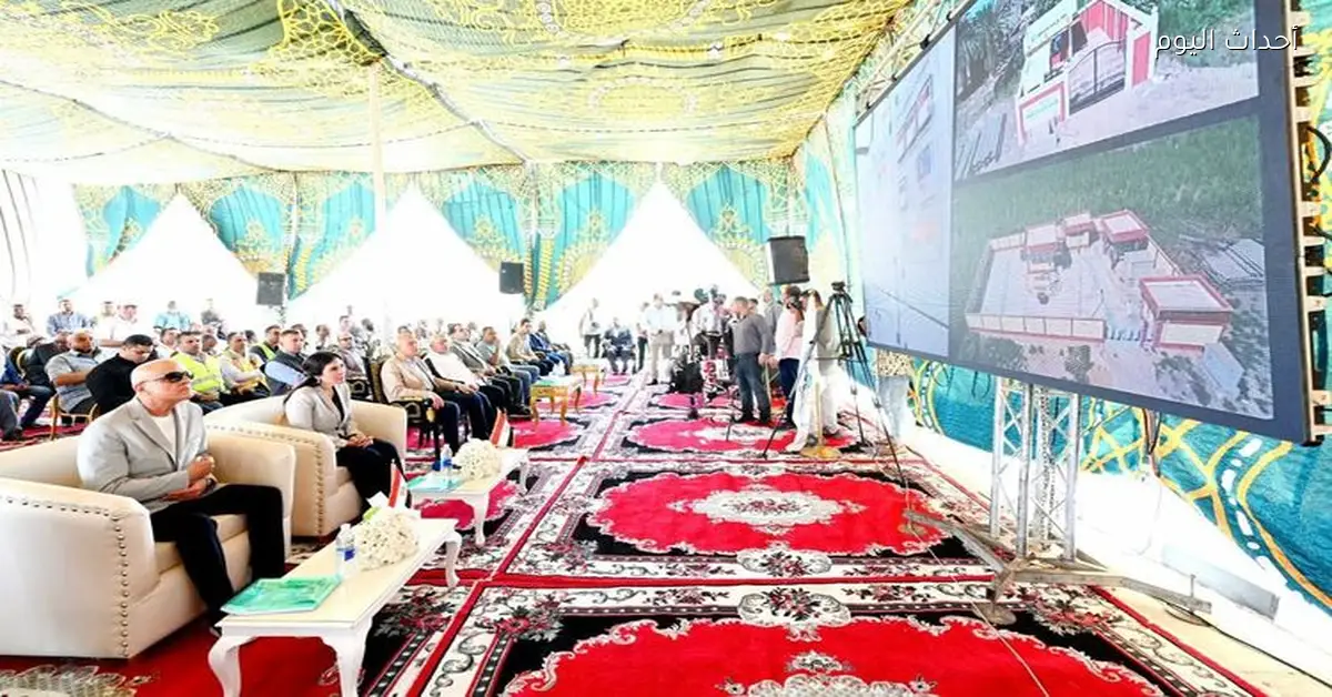 متابعة تطوير منظومة مياه الشرب والصرف الصحي في الأقصر