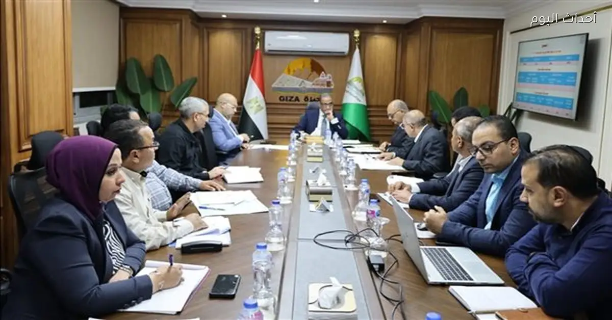 محافظ الجيزة يراقب مشروعات منشأة القناطر ويؤكد على إزالة التعديات