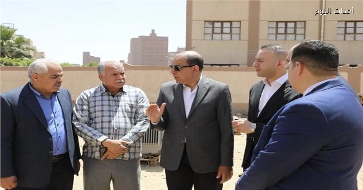 محافظ المنيا يتفقد أرضًا بمغاغة لإنشاء مدرسة تعليم أساسي