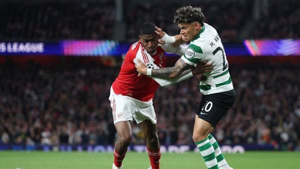 ملخص وأهداف الشوط الأول لمباراة آرسنال ضد سبورتنج لشبونة في دوري أبطال أوروبا