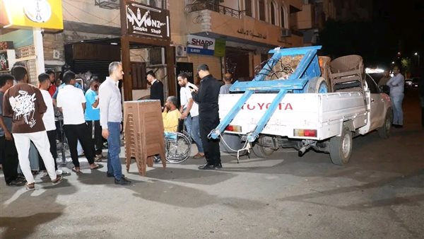 نائب محافظ أسوان يطلق حملة لرفع الإشغالات في الشوارع