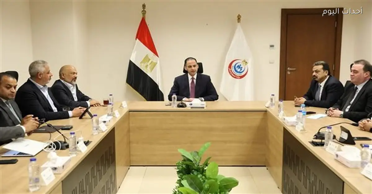نائب وزير الصحة يناقش رقمنة القطاع الصحي مع “اتصالات مصر” و”STM”