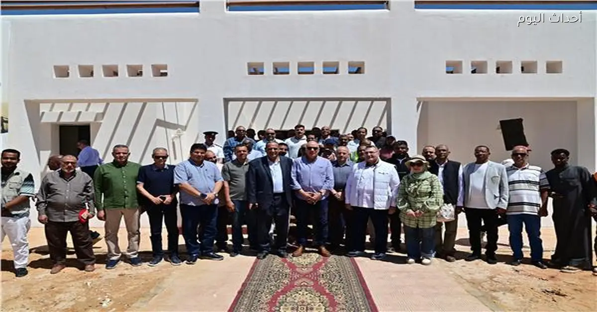 وزير الري يتفقد مشروع تنمية جنوب الوادي ومحطة الرفع في توشكى
