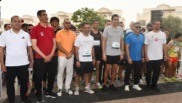 وزير الشباب والرياضة وسفير الإمارات يفتتحان سباق FACE الخيري