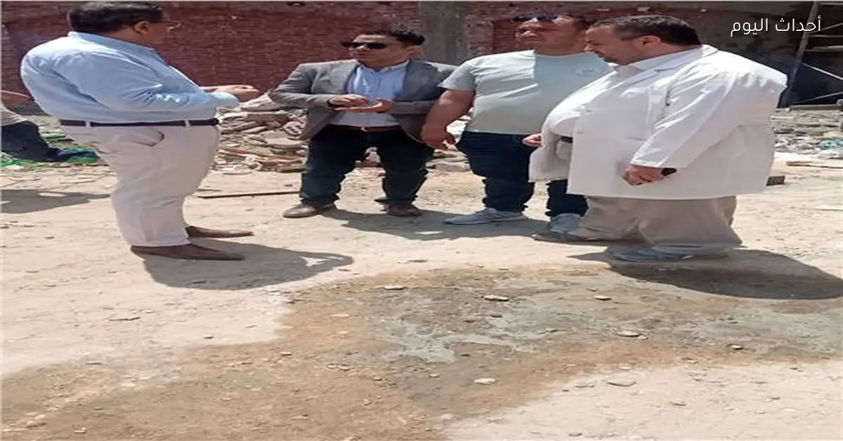 وكيل الصحة بالمنوفية يتفقد مراحل تجهيز مستشفى الرمد الجديد