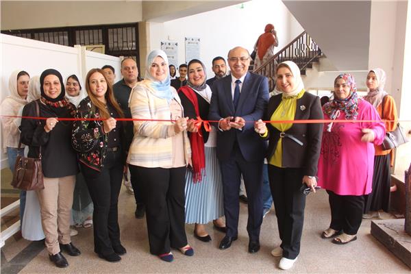معرض إبداعات طلاب الفنون الجميلة في جامعة المنصورة