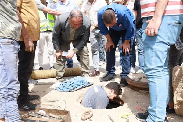 استمرار تطوير محطات الشرب في قُرى مركز المحلة الكبرى بمحافظة الغربية