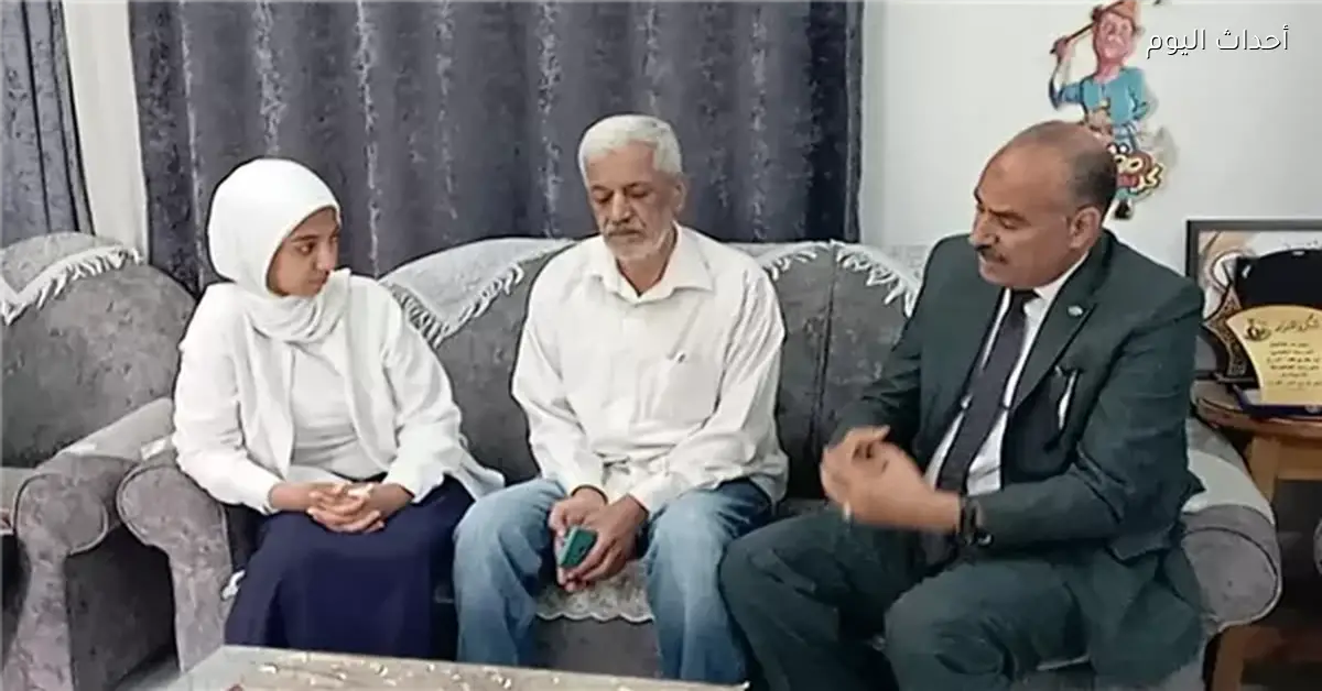 اعتذار رسمي ينهي أزمة طالبة إهناسيا بسبب كيس الفول