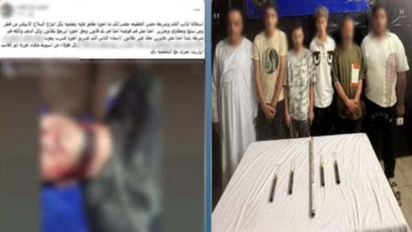 اعتقال 3 أشخاص بعد اعتداء بأسلحة بيضاء في أسيوط بسبب خلاف مروري