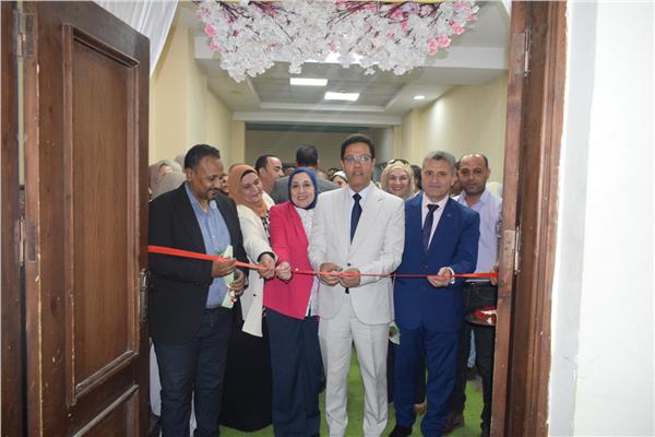 افتتاح مشروع تخرج لطلاب التربية النوعية في جامعة بنها