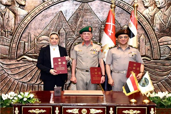 الأكاديمية العسكرية المصرية توقع اتفاقية تعاون مع جامعة عين شمس وإدارة الخدمات الطبية