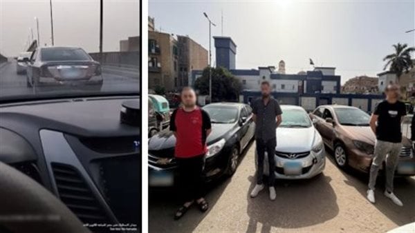 القبض على 3 أشخاص بسبب قيادة سيارات برعونة في القاهرة