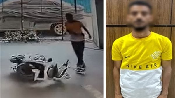 القبض على متهم بتخريب دراجة نارية في القاهرة