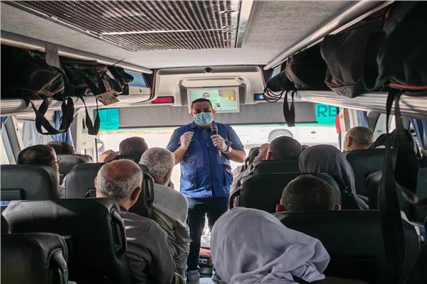 انطلاق 453 حاجًا من الجمعيات الأهلية في الشرقية إلى الأراضي المقدسة