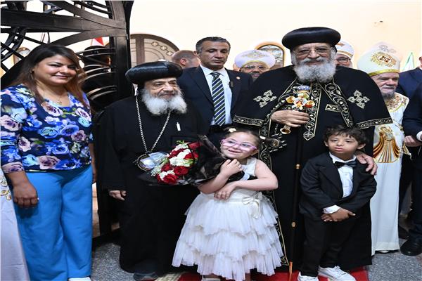 تدشين كنيسة الشهيد مارمينا في دار السلام
