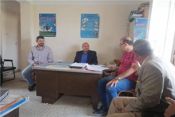 تعزيز كفاءة الأداء البيطري في كفر البطيخ من خلال زيارة ميدانية مكثفة